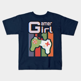 Gamer Girl Glitch Kids T-Shirt